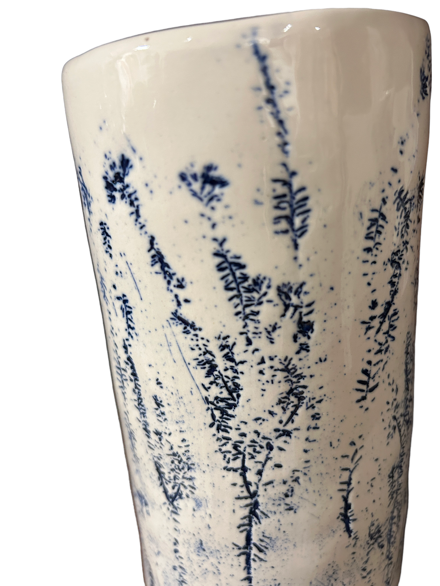 Cobalt Blue Fynbos vase