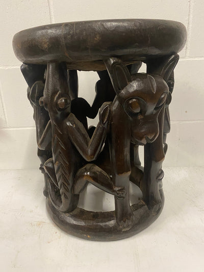 Baule stool - Hand carved - Ivory Coast (85.5)