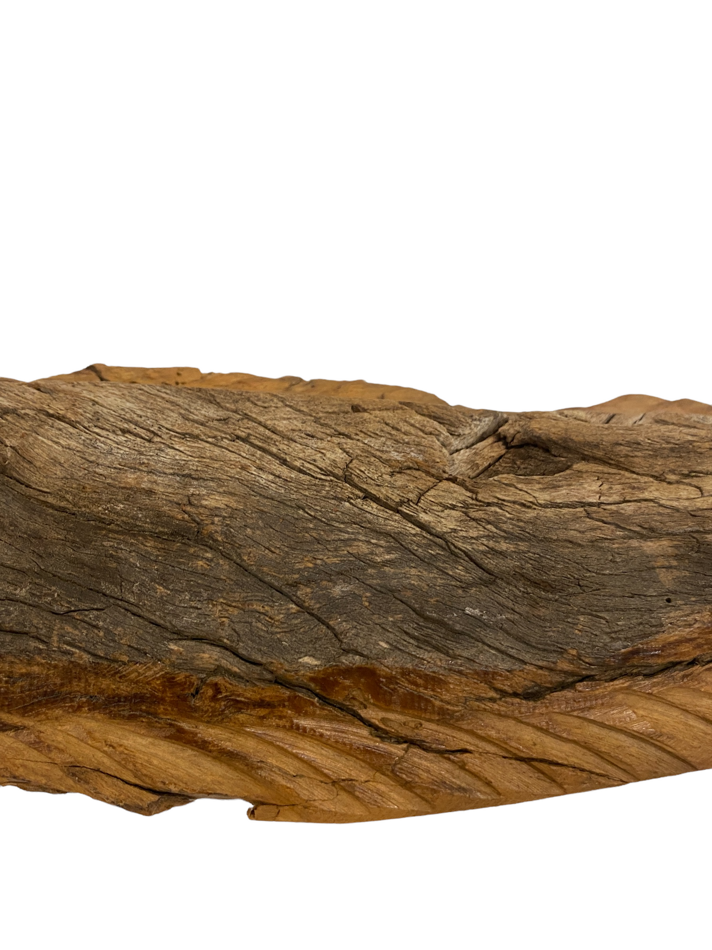 Driftwood Hand Carved Fish - S (1102)