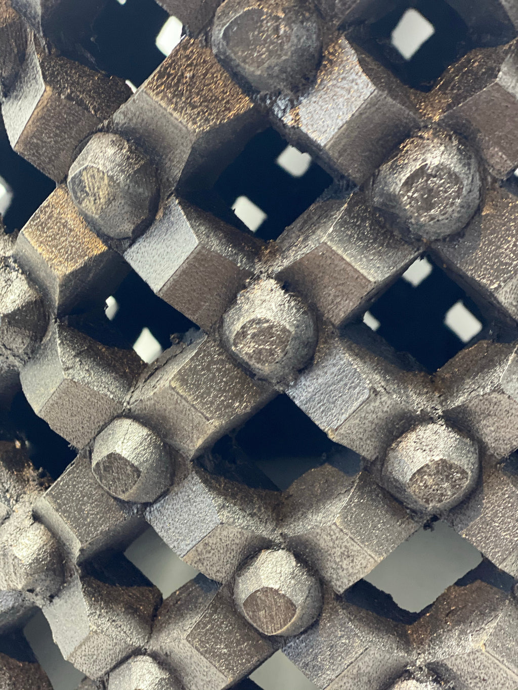 Bamileke Stool black - M - 50cm