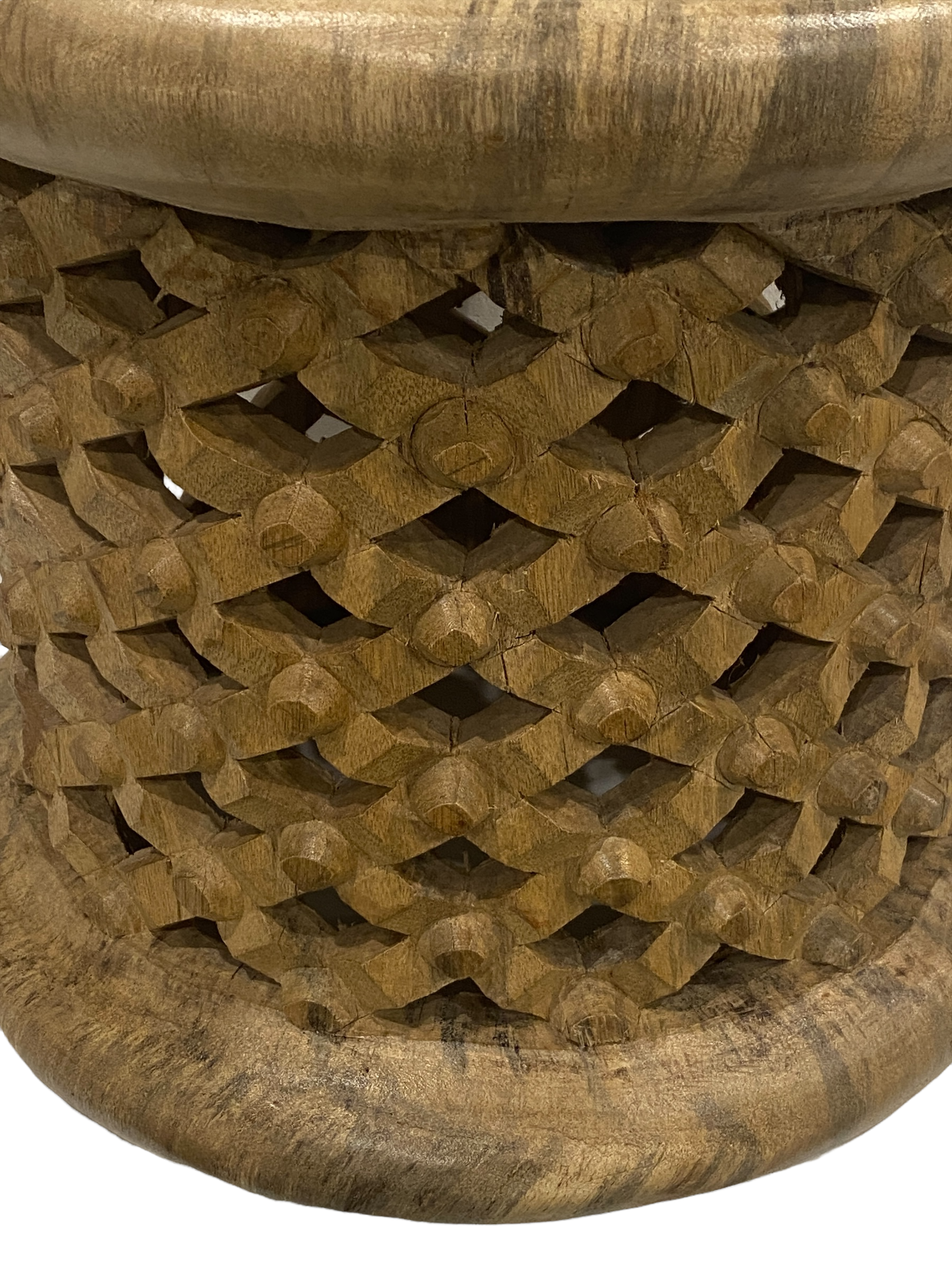 Bamileke Stool/table - Natural (124.1)