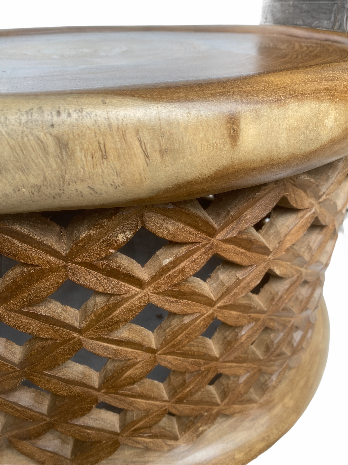 Bamileke Table - 78cm - Natural- Large