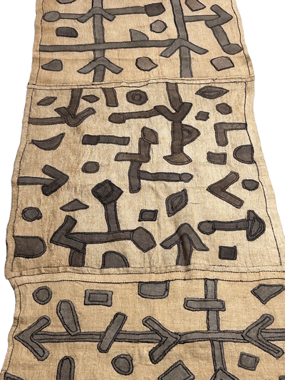 Antique Kuba cloth - Democratic Republic of Congo TR86.2