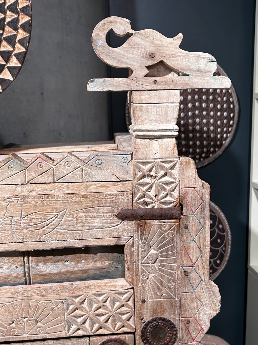 19th Century vintage Dowry Chest