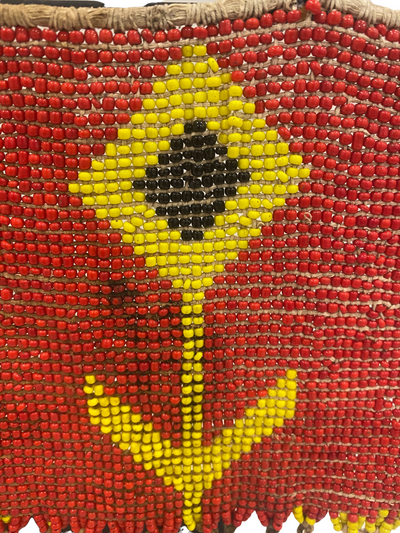 Beaded Chad Skirt - vintage (59.2) Red