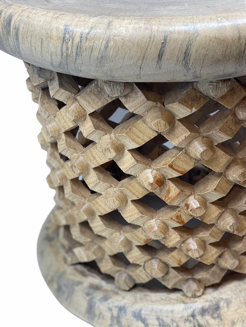 Bamileke Stool \ Table - 40cm - Natural
