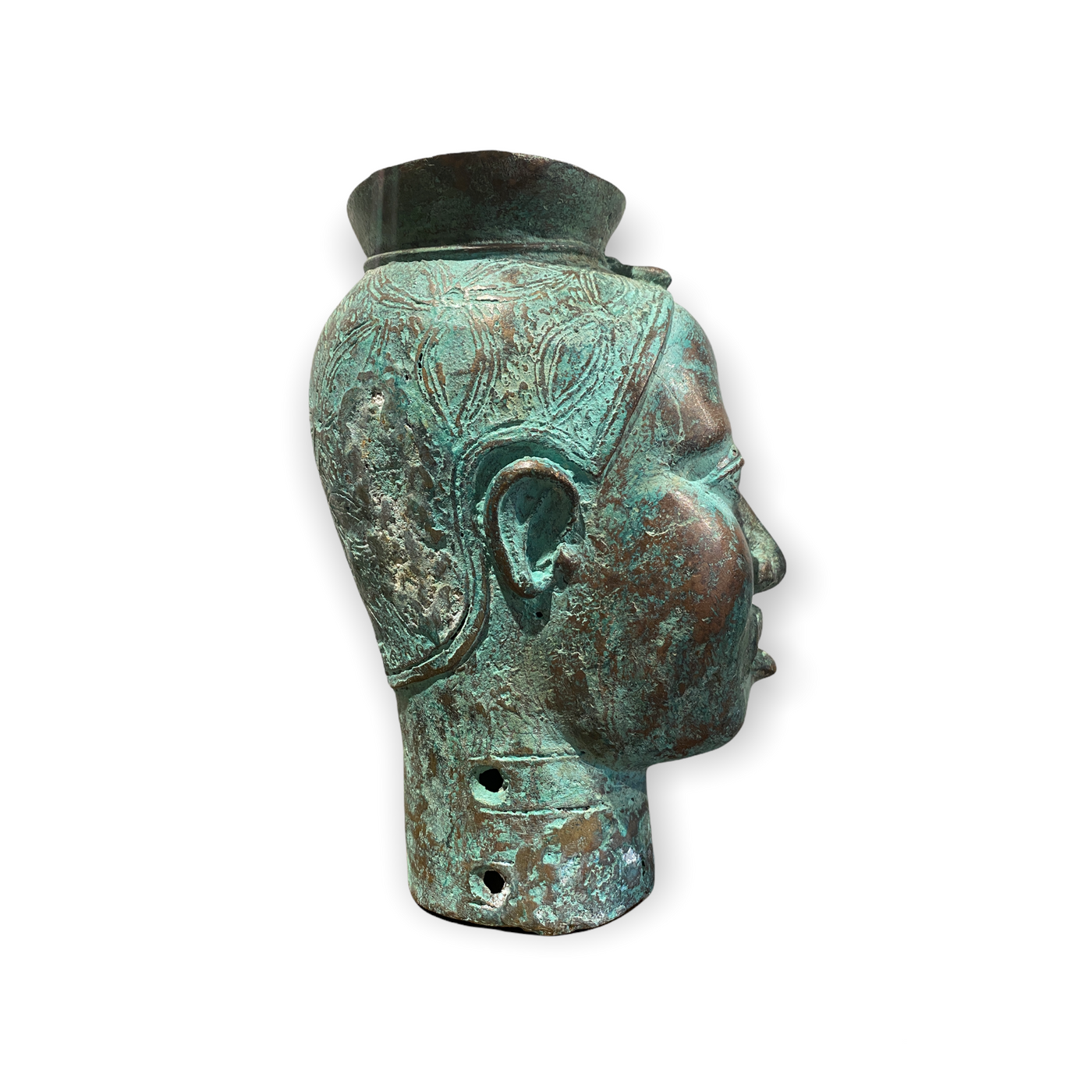 Benin Bronze Head