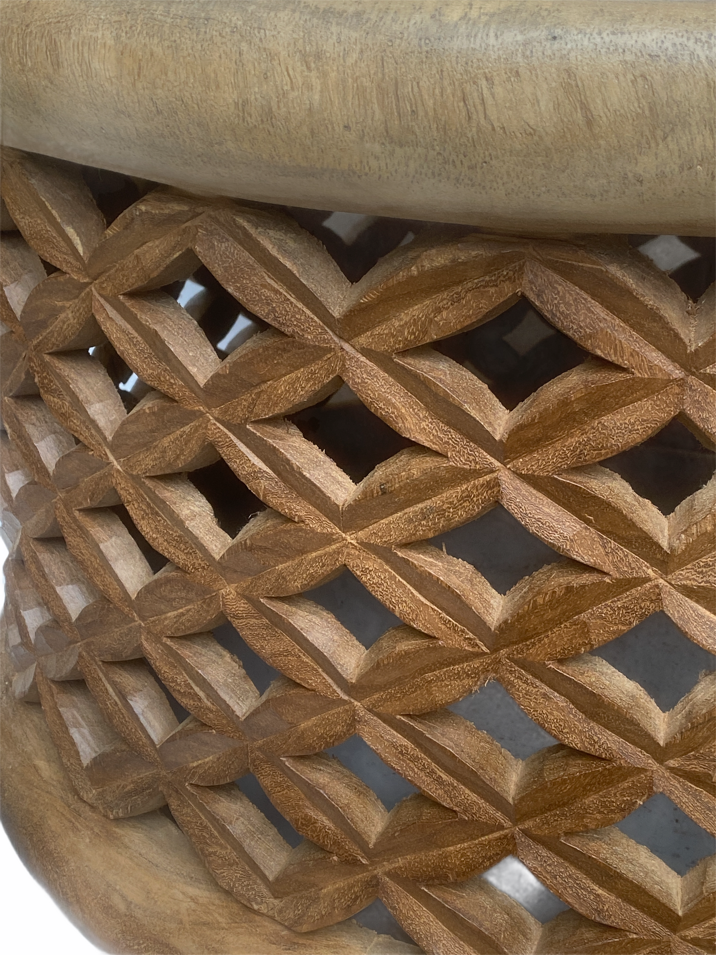 Bamileke Table - 78cm - Natural- Large