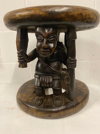 Baule stool - Hand carved - Ivory Coast (85.4)