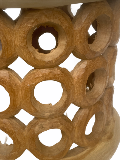 Bamileke Table - 42cm - Natural