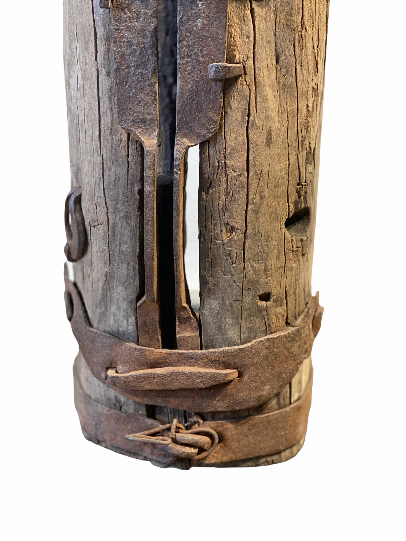 Antique Grass Cutter - Sculpture