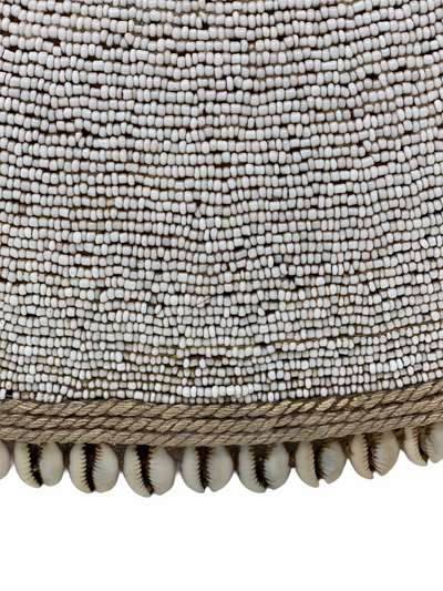 Cameroon Shield -  L - 55cm - White