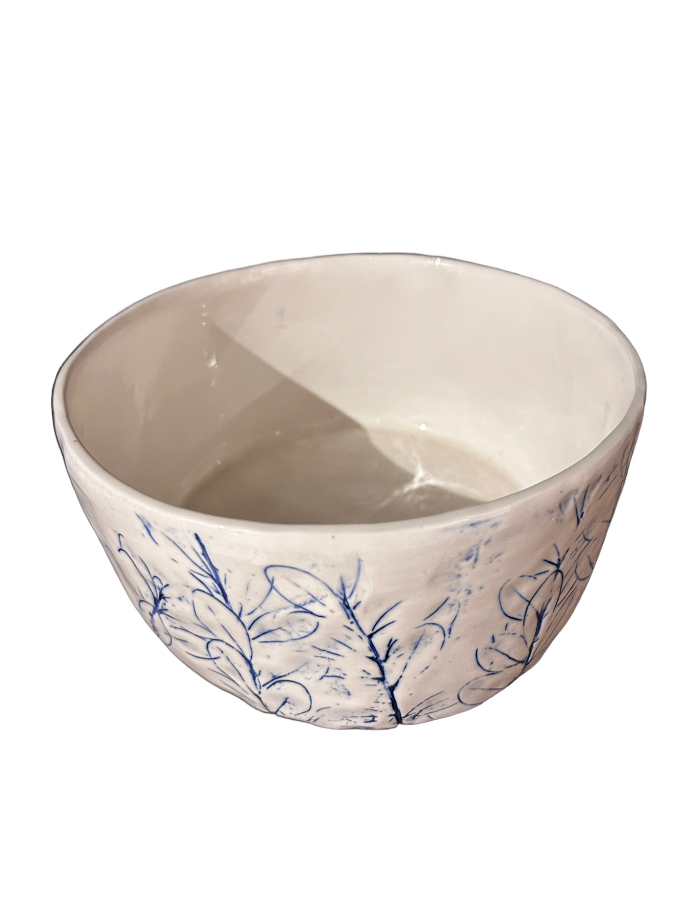 Cobalt Blue Fynbos Salad Bowl