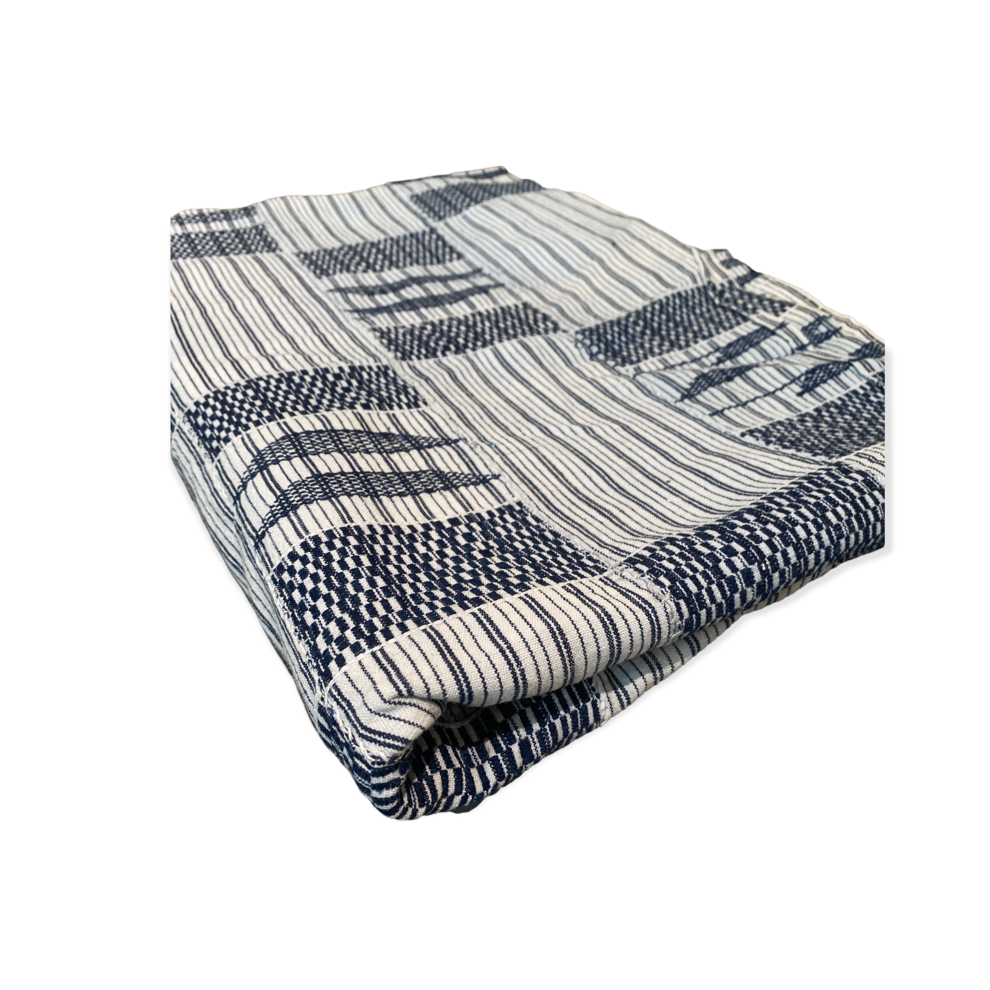 Aso Oke cloth throw - 175x140cm (106.2)
