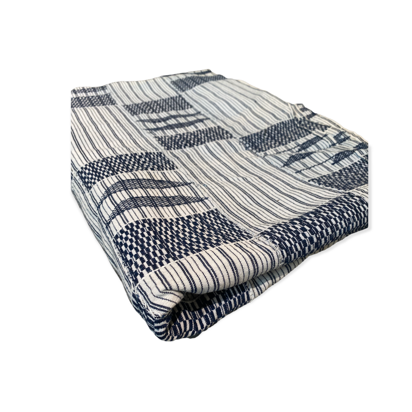 Aso Oke cloth throw - 175x140cm (106.2)