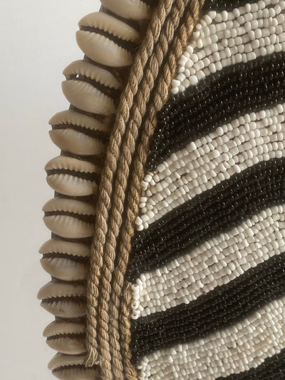 Cameroon Beaded Shield - L - 55cm