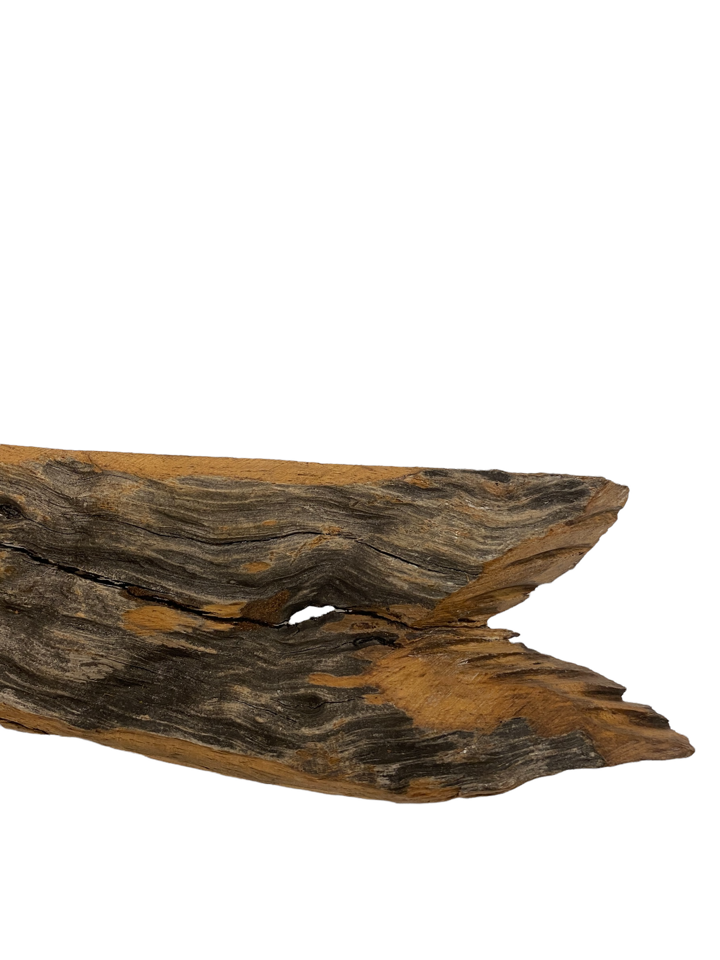 Driftwood Hand Carved Fish - M (1207)