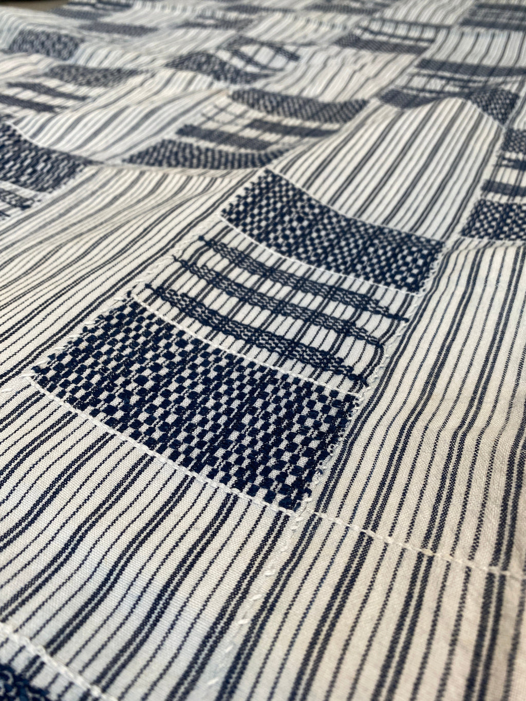 Aso Oke cloth throw - 175x140cm (106.2)