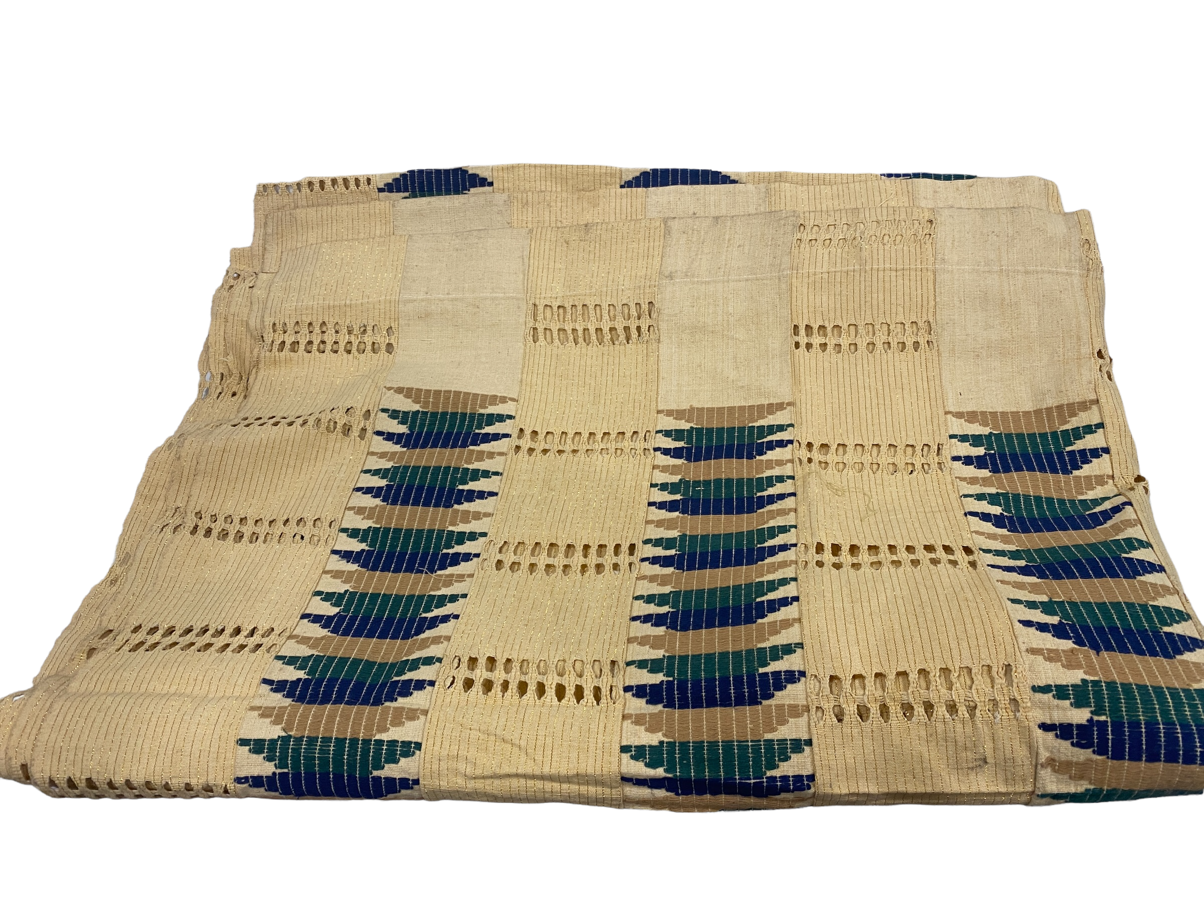 Ashoke (Aso Oke) cloth Golden (106.1)