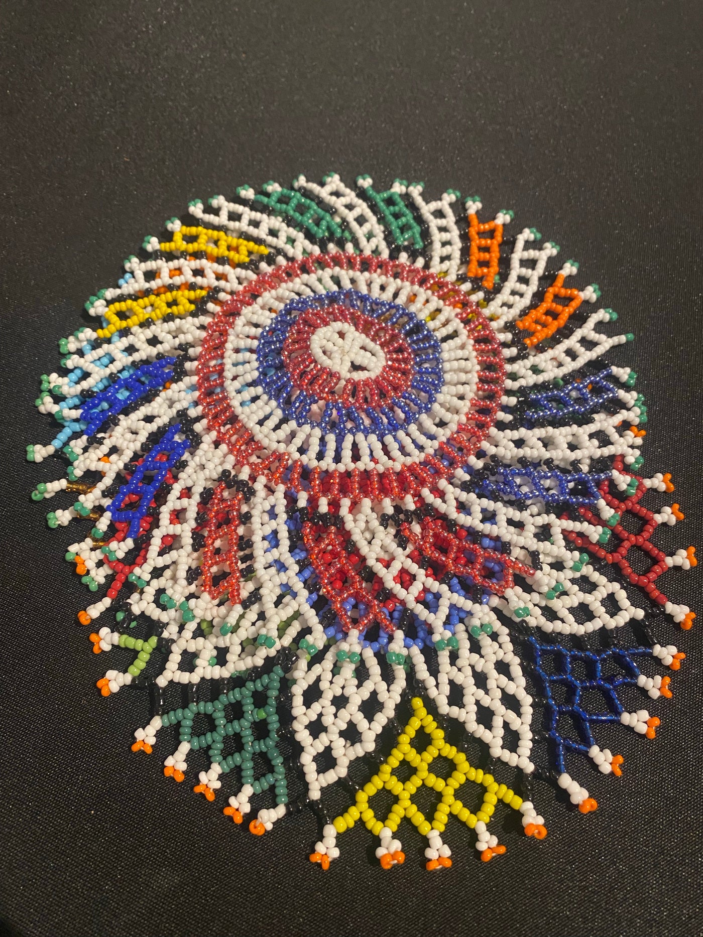 Beaded placemat M - South Africa