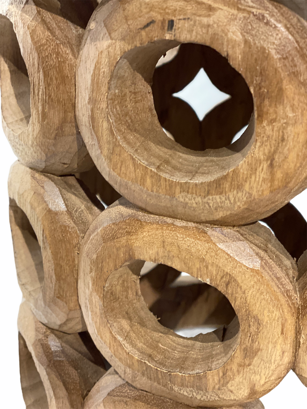 Bamileke Stool \ Table - 40cm - Natural - Doughnut