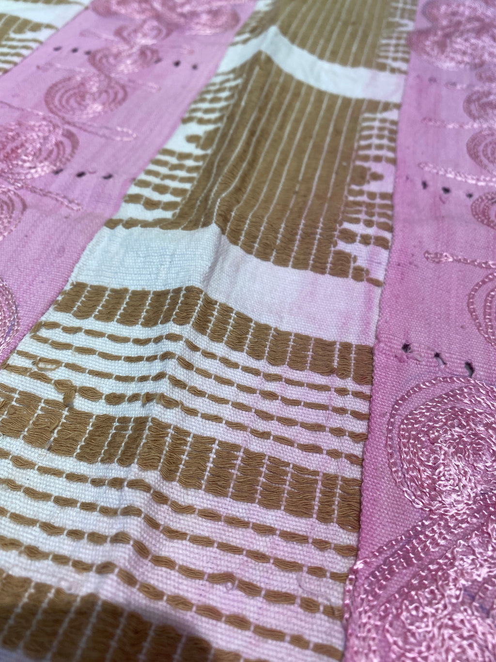 Aso Oke cloth throw - 175x140cm (106.1)