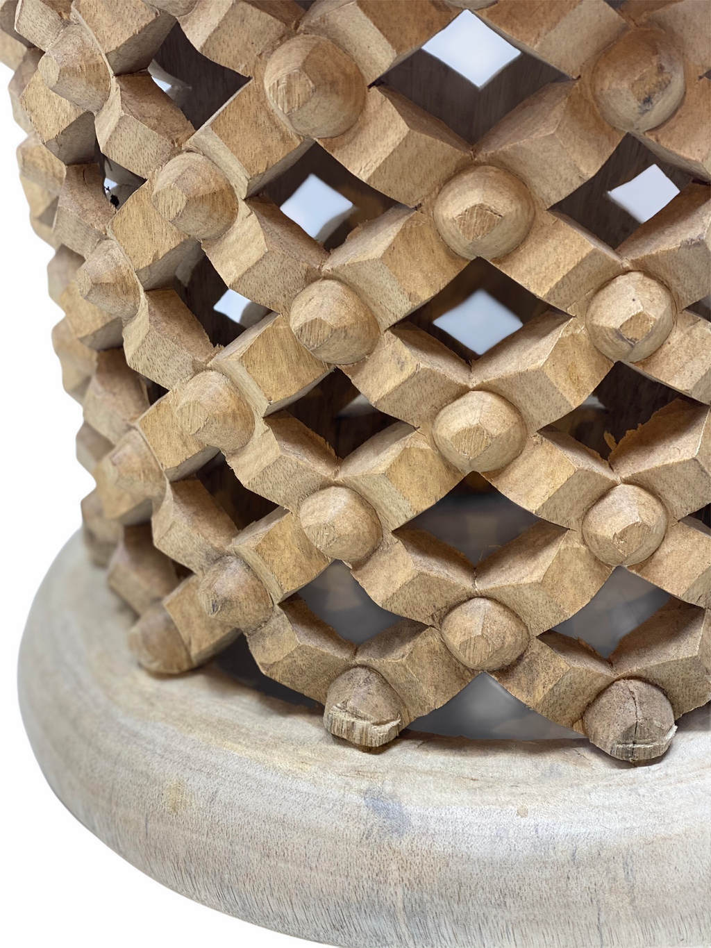 Bamileke Stool \ Table - 40cm - Natural