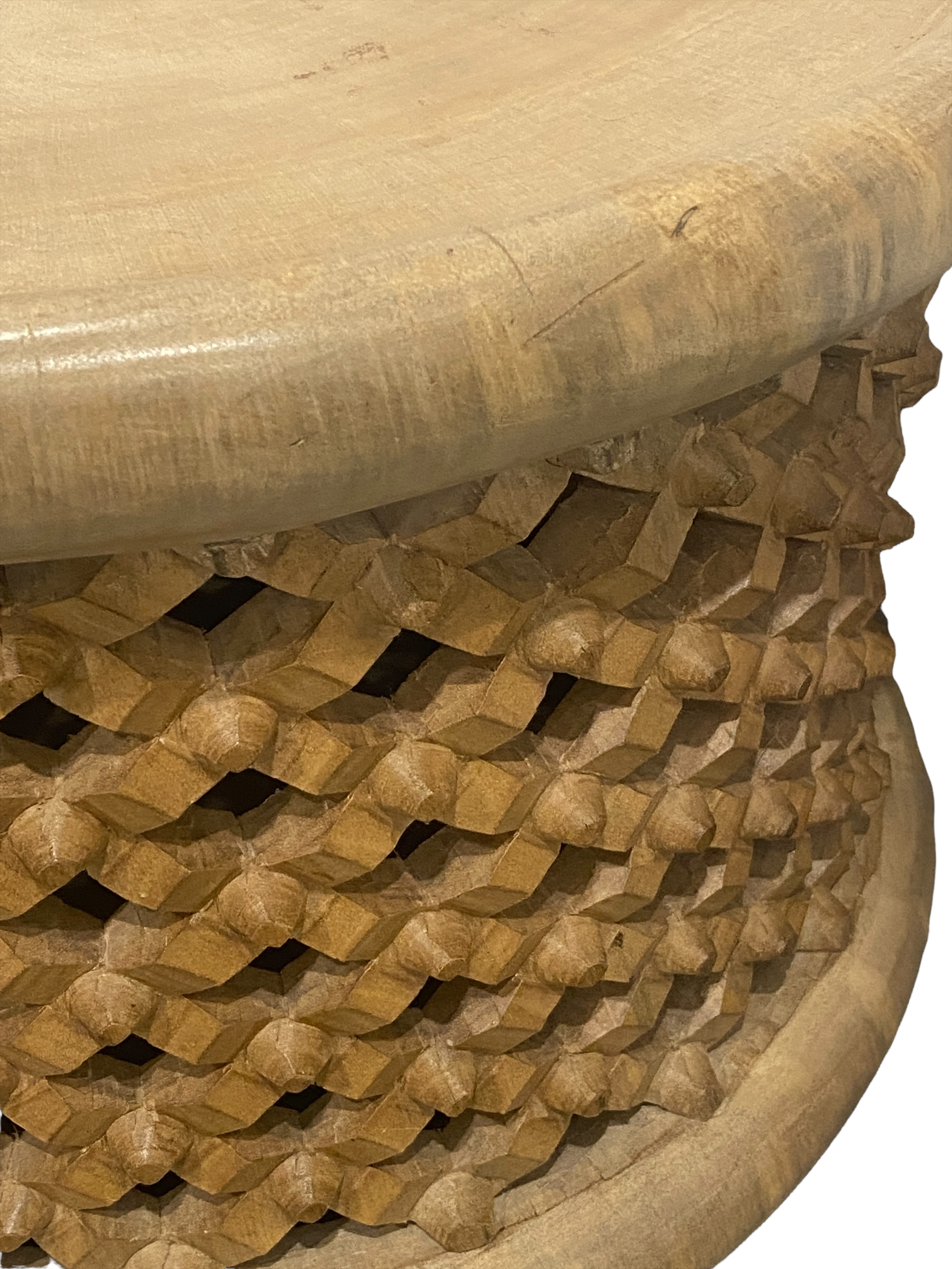 Bamileke Table - (121.1) Natural
