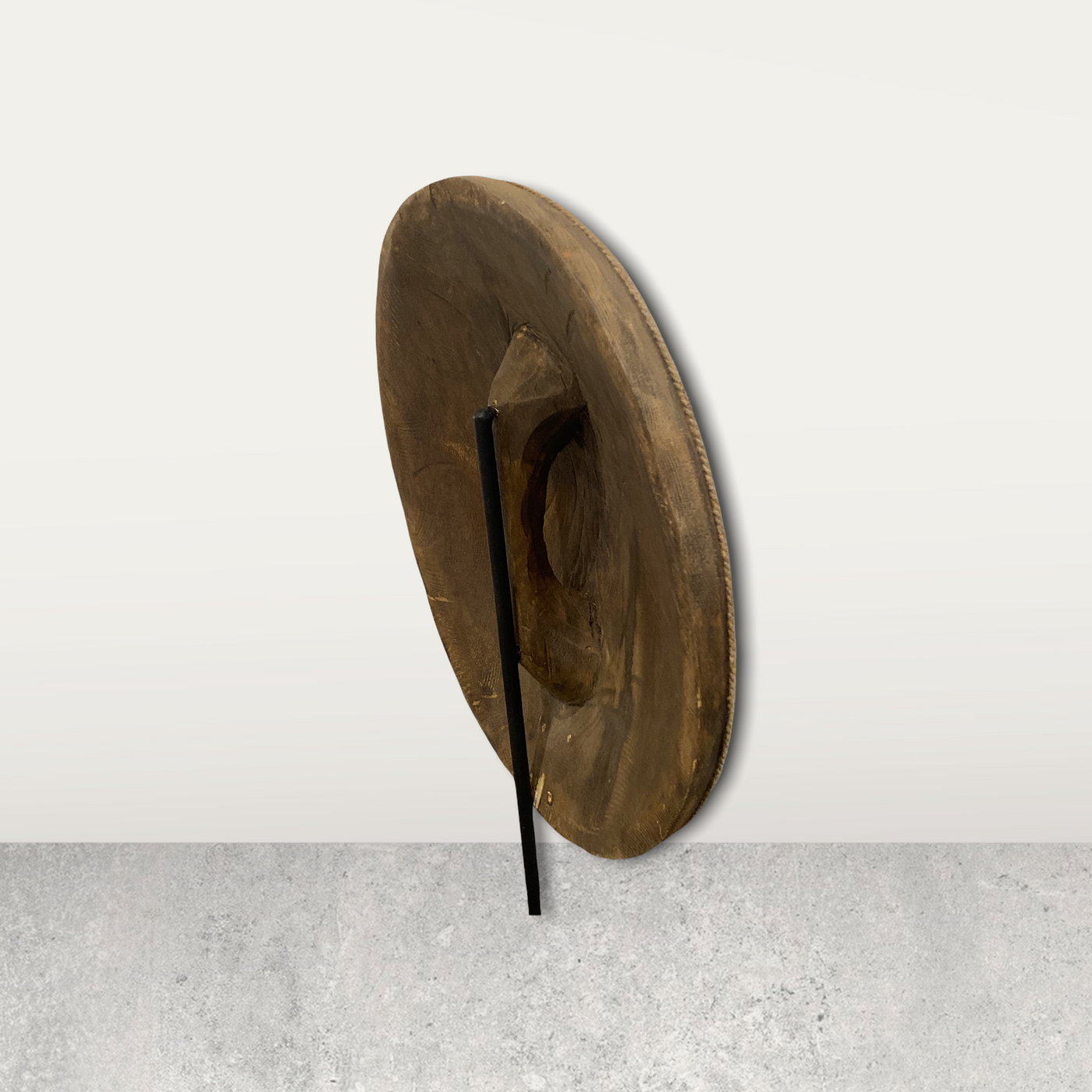 Cameroon Shield Round - Black