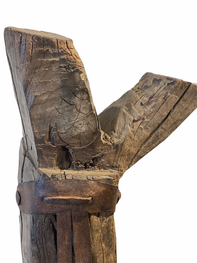 Antique Grass Cutter - Sculpture