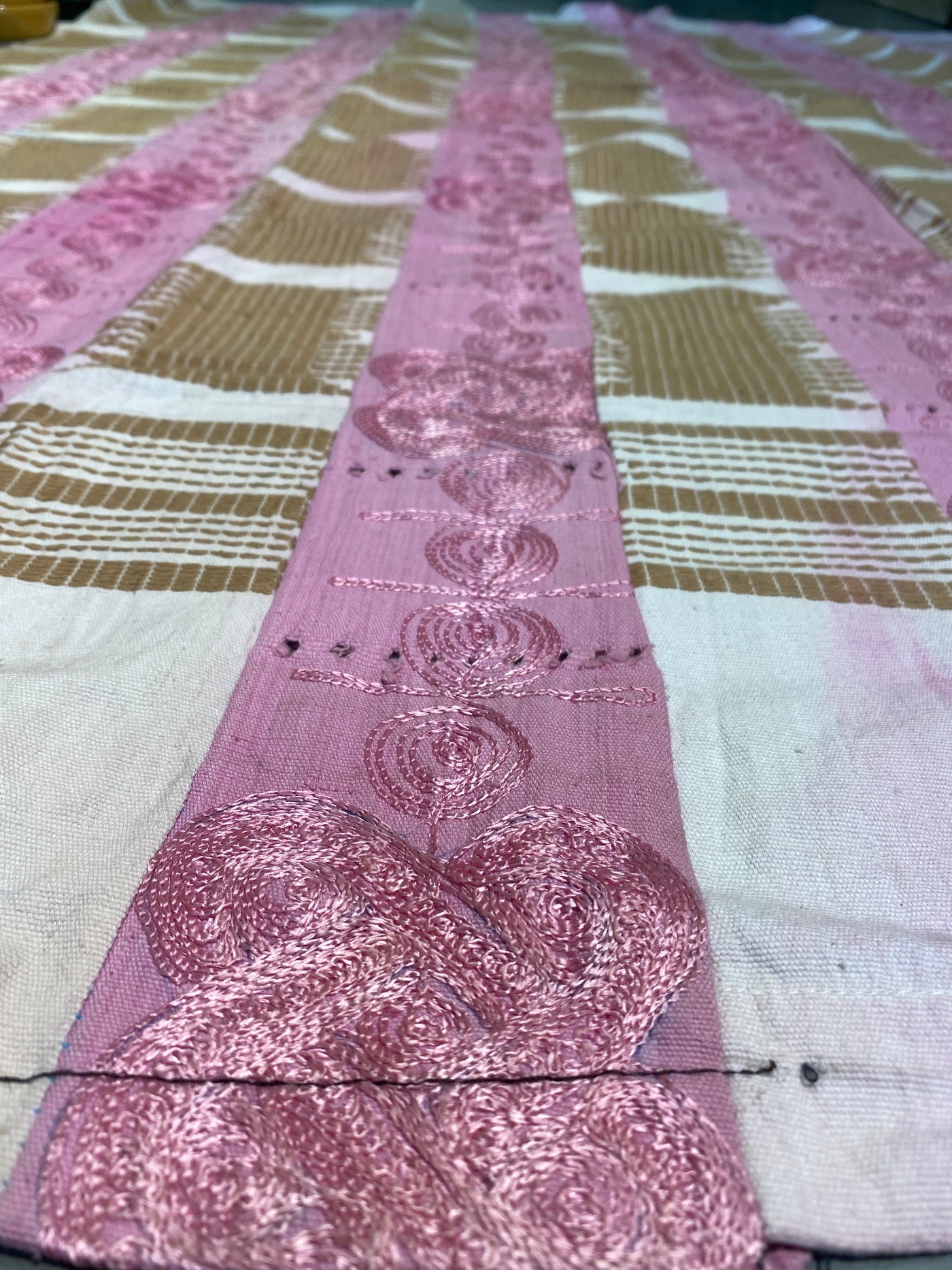 Aso Oke cloth throw - 175x140cm (106.1)