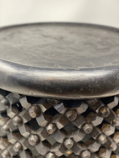 Bamileke Stool black - M - 50cm