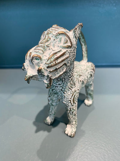 Benin Leopard sculpture - Bronze (56.06)