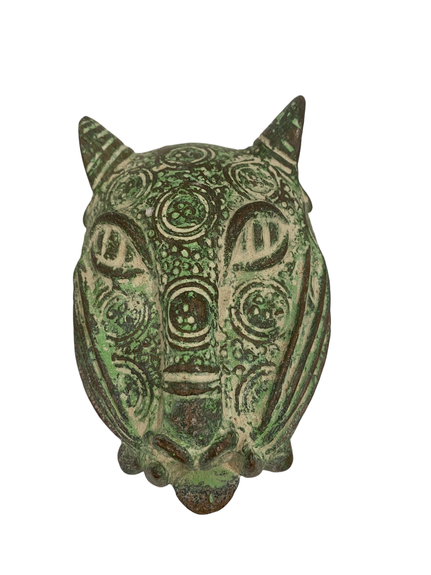 Benin Leopard Bronze - Sculpture (20.2)