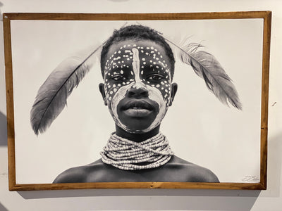 David Ballam - OMO 83 - Karo Boy, Omo Valley, Ethiopia