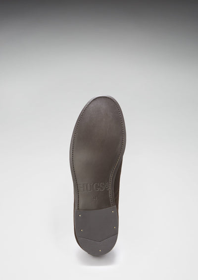 Brown Suede Tasselled Brogues, Welted Leather Sole