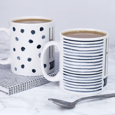 Calls The Shots/Pours The Shots His & Hers Mugs