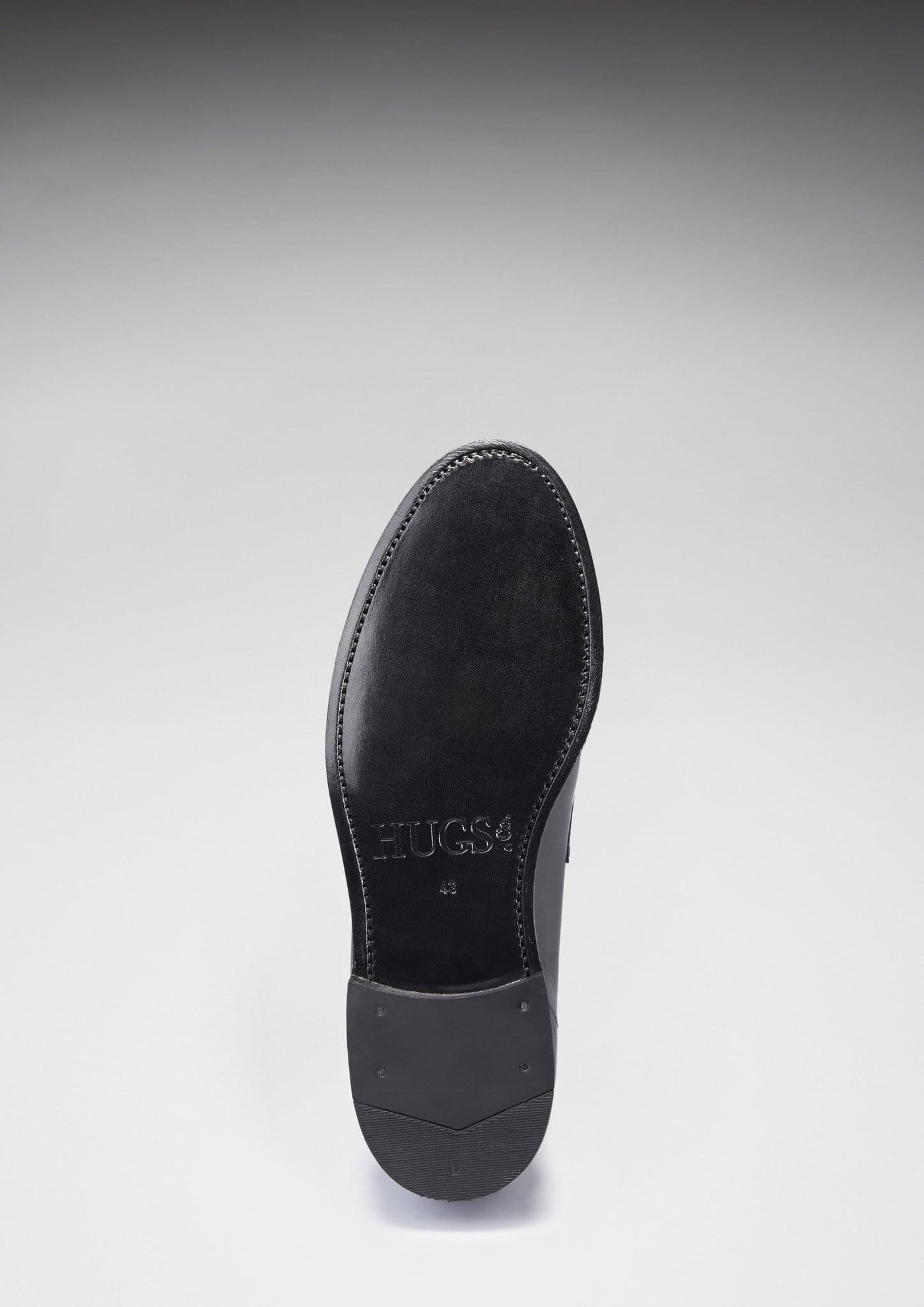 Black Leather Loafers, Welted Leather Sole
