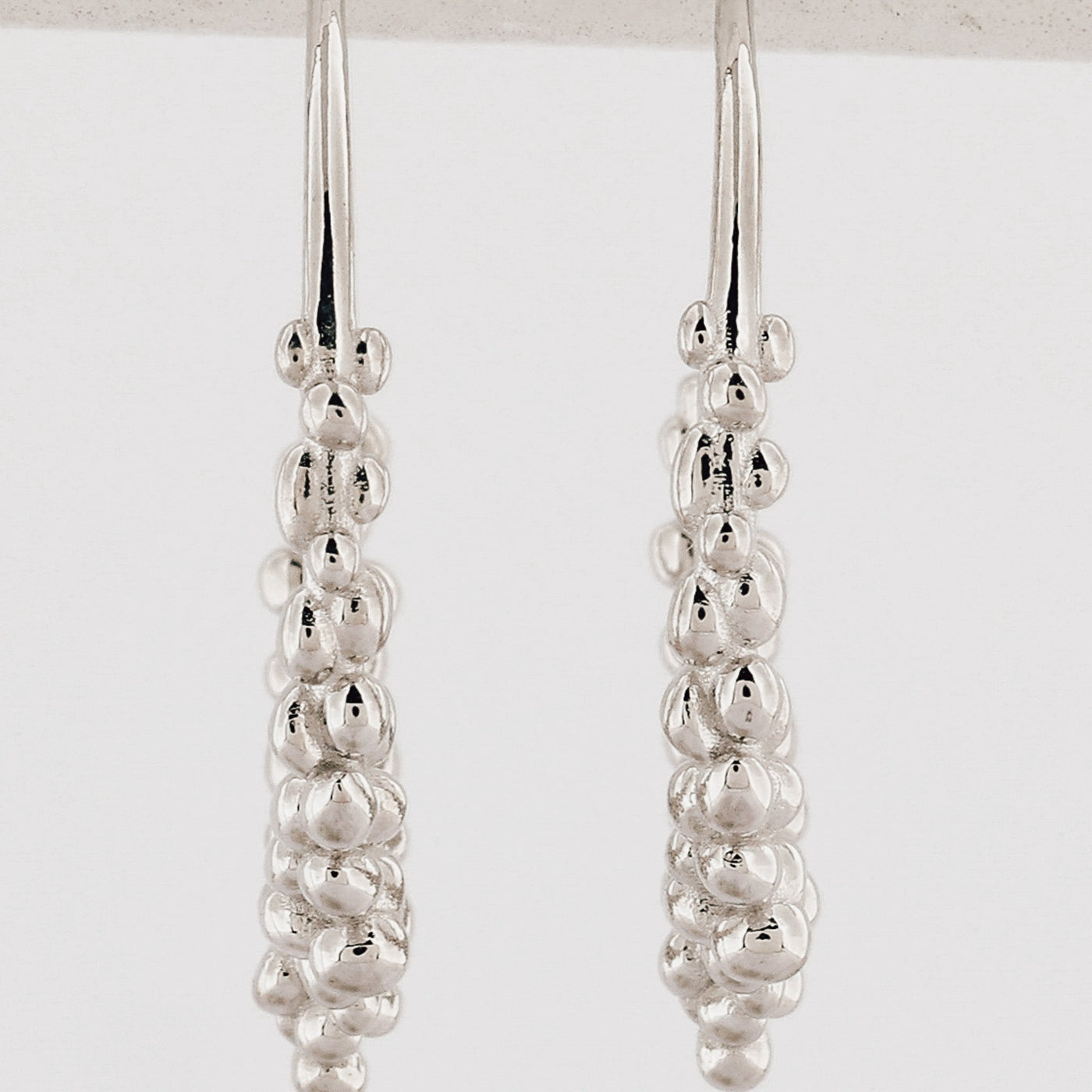 Silver Nyx Hoops
