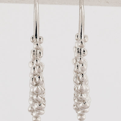 Silver Nyx Hoops